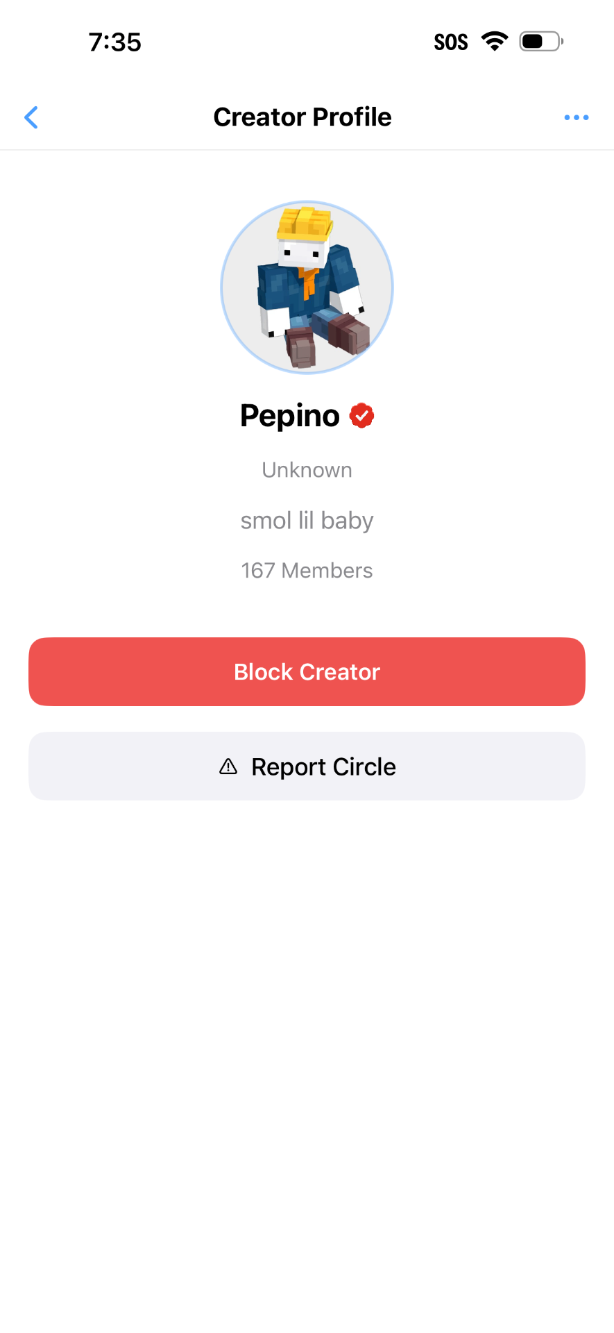 Creator profile for Pepino